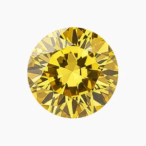 Żółty diament laboratoryjny